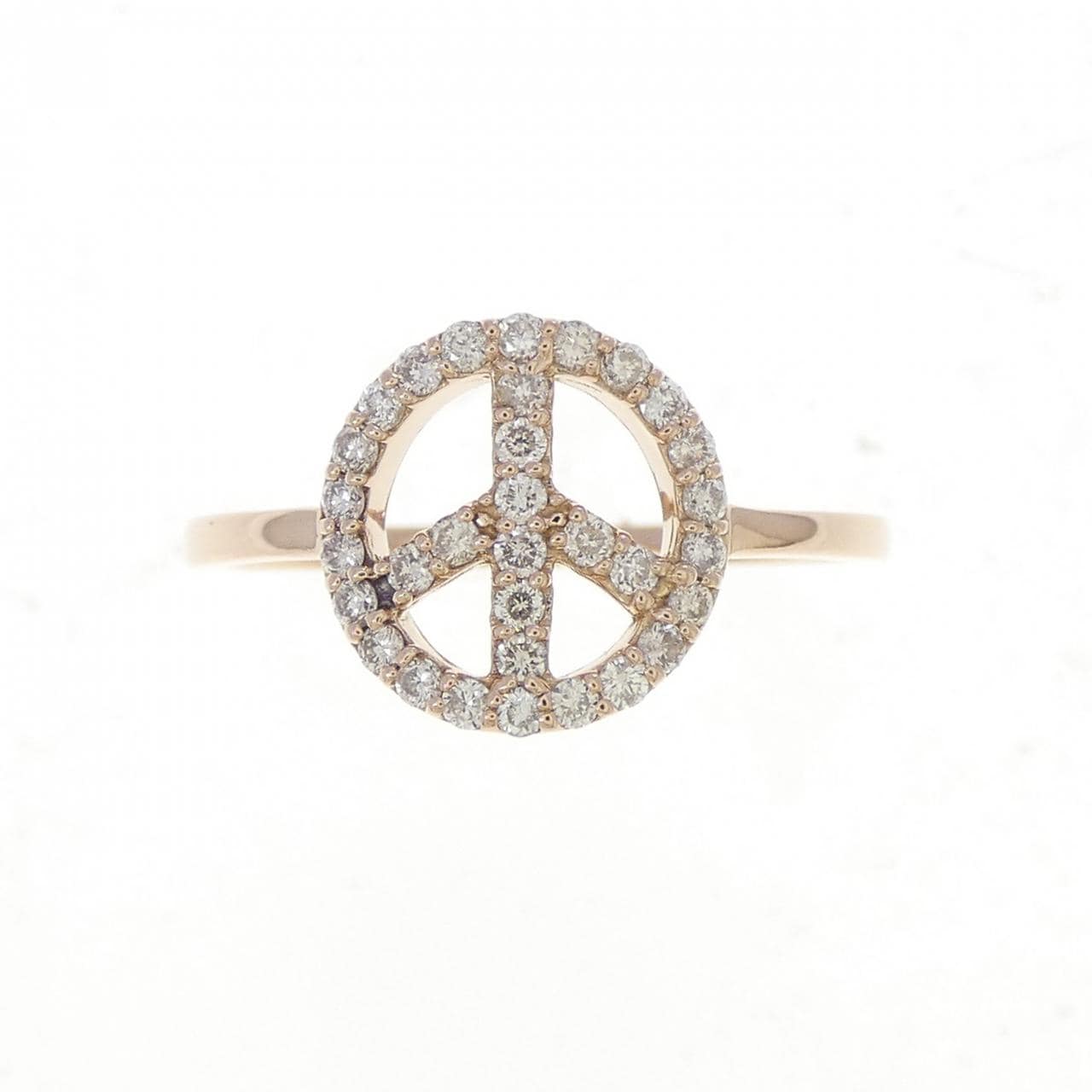 K18PG ダイヤモンド リング 0.23CT