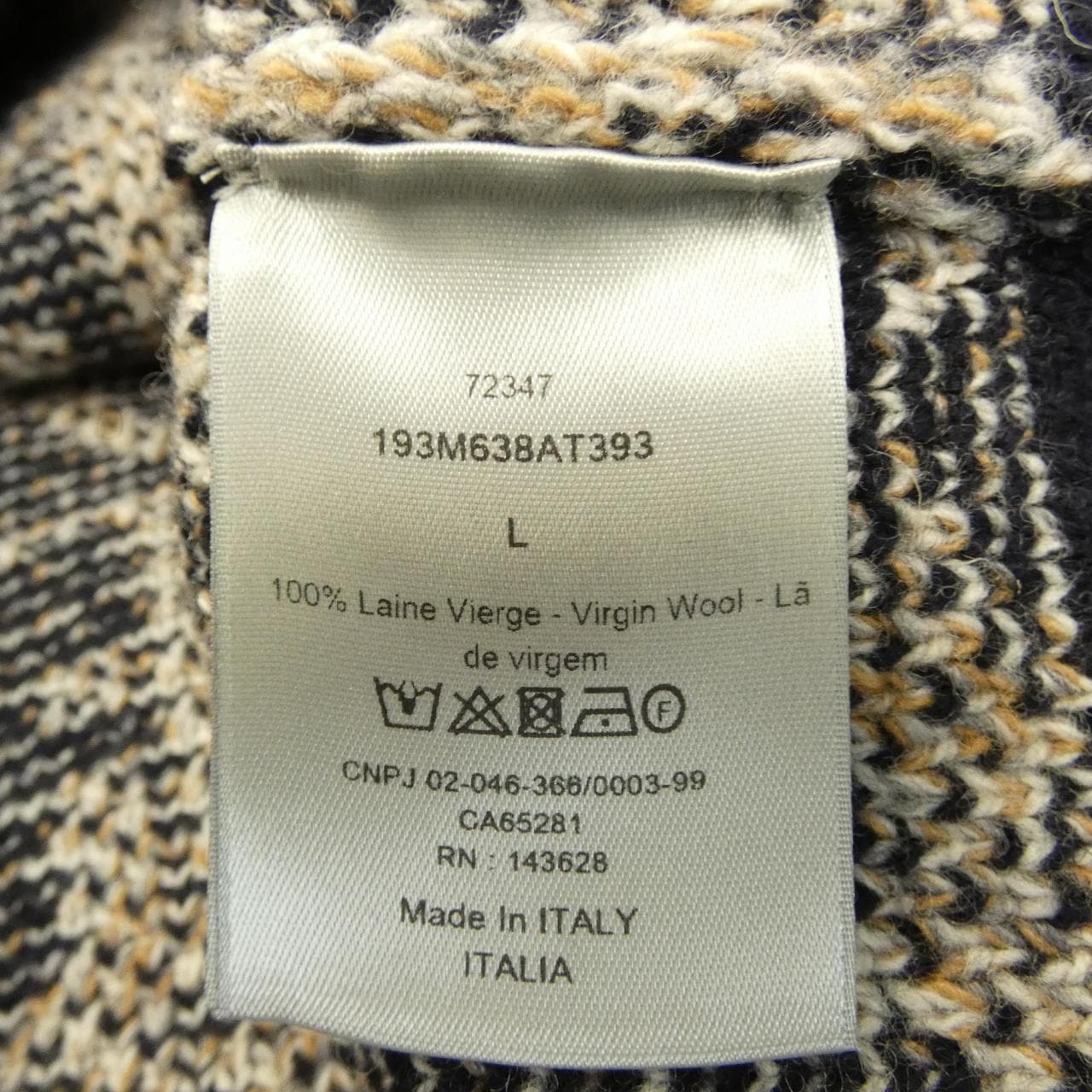 ディオール DIOR 193M638AT393 ニット