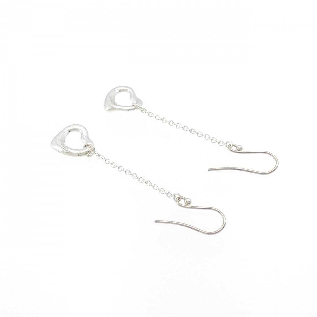 TIFFANY open heart drop earrings