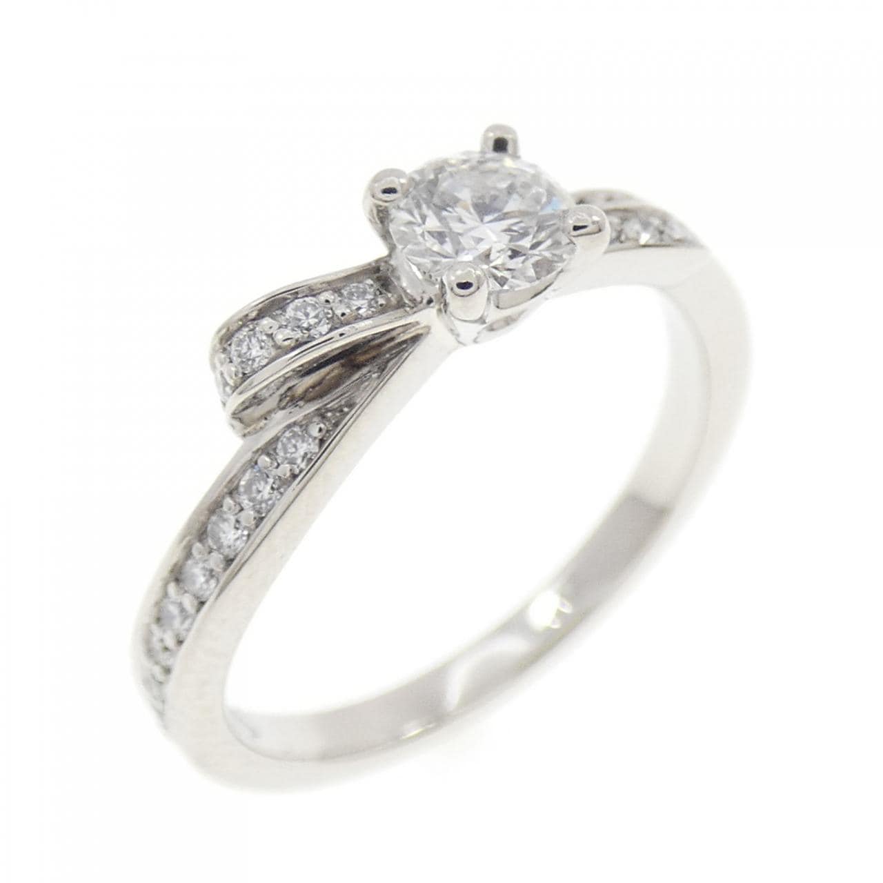シャネル リュバン リング 0.25CT E IF EXT