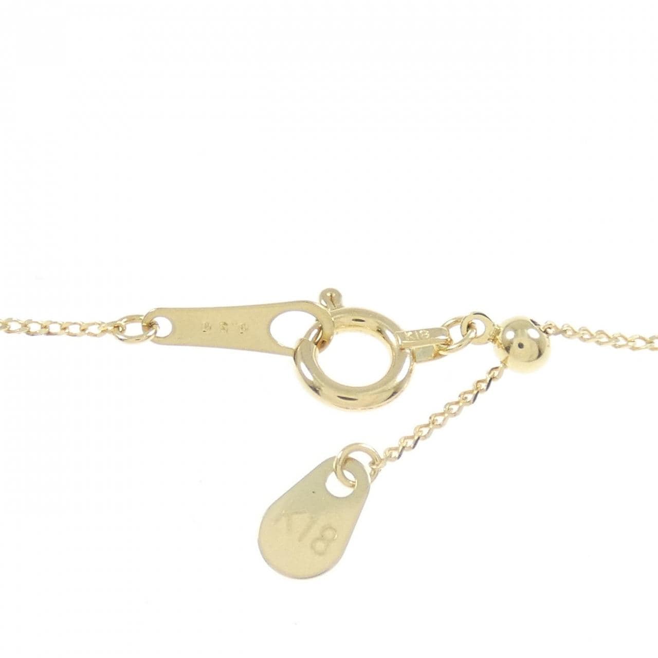 【新品】K18YG ダイヤモンド ネックレス 0.50CT
