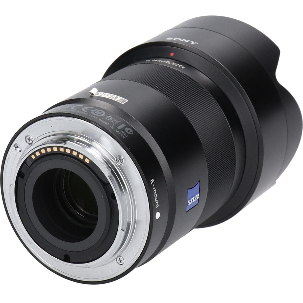 Ｅ２４ｍｍ　Ｆ１．８ＺＡ（ＳＥＬ２４Ｆ１８Ｚ）