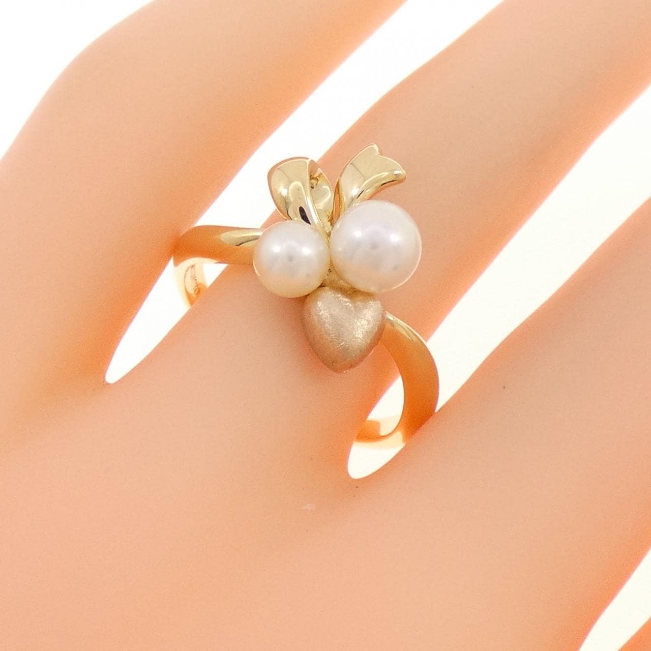 MIKIMOTO Akoya珍珠戒指
