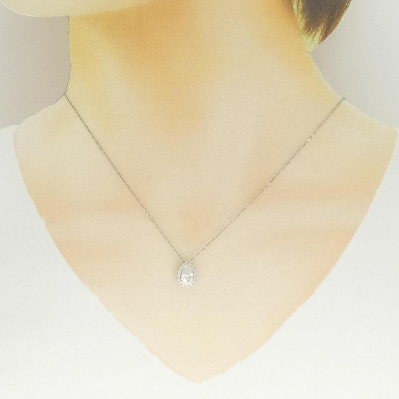 PT950/PT850 ダイヤモンド ネックレス 1.055CT