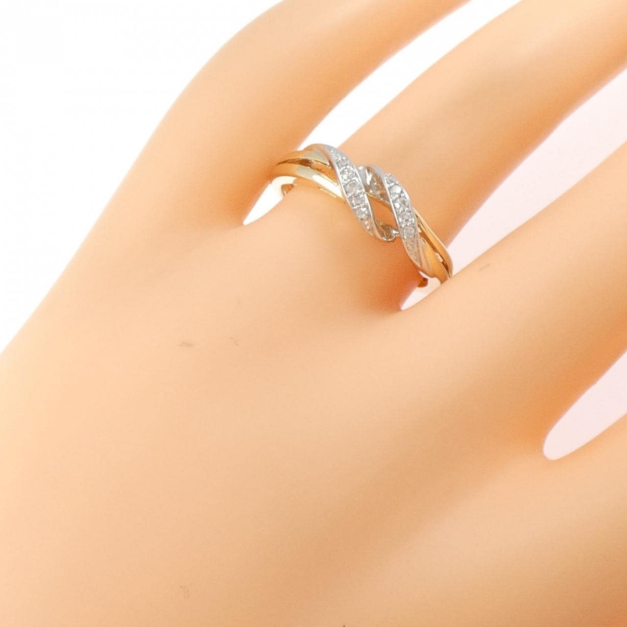 K14YG/K14WG ダイヤモンド リング