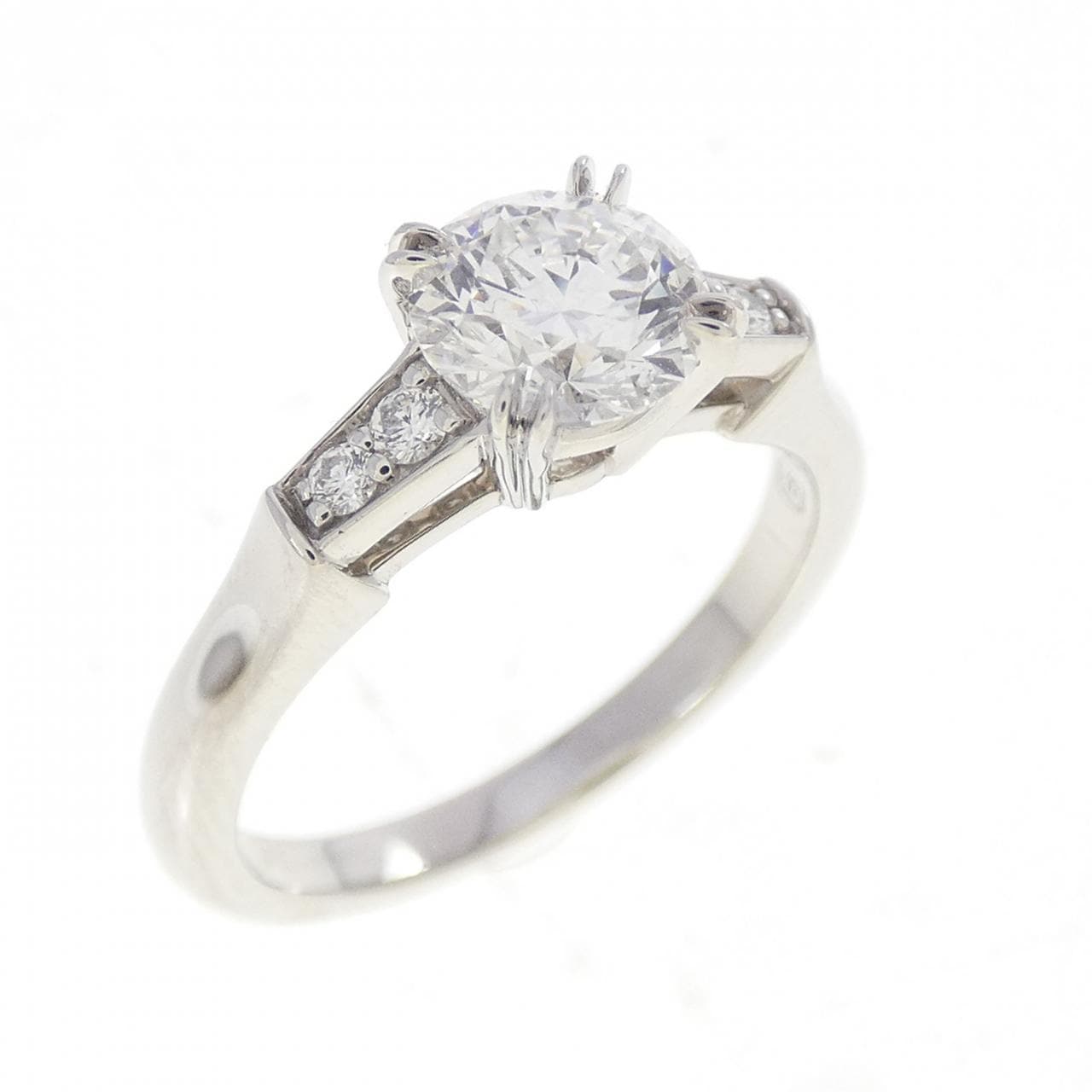 ハリーウィンストン ラウンドトリスト リング 0.73CT F VVS2 3EXT