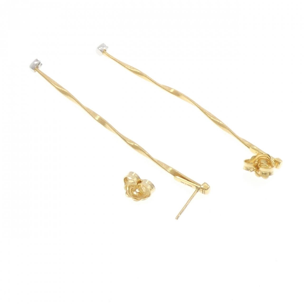 マルコ　ビチェゴ ダイヤモンド ピアス