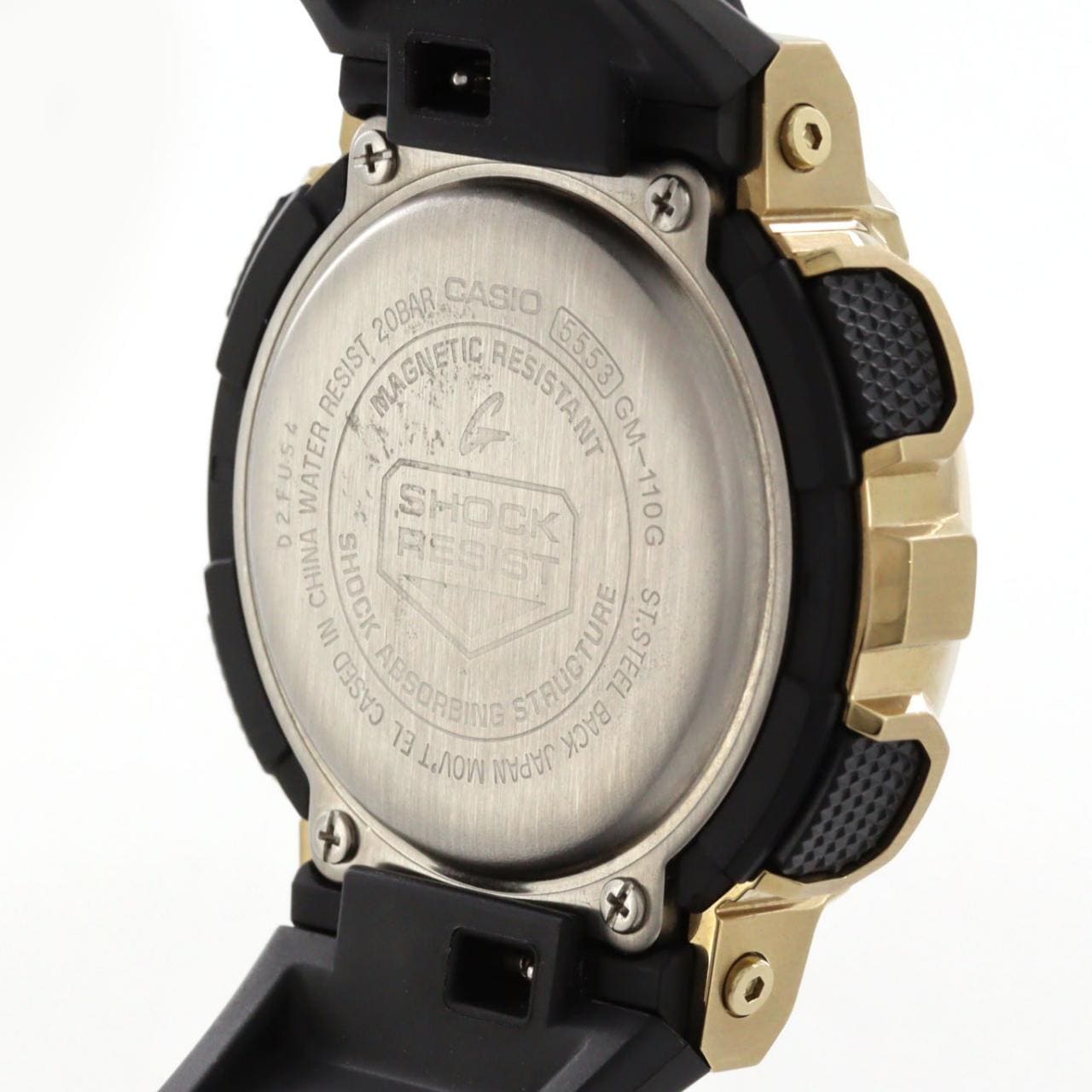 カシオ G-SHOCK GM-110G-1A9JF SS クォーツ