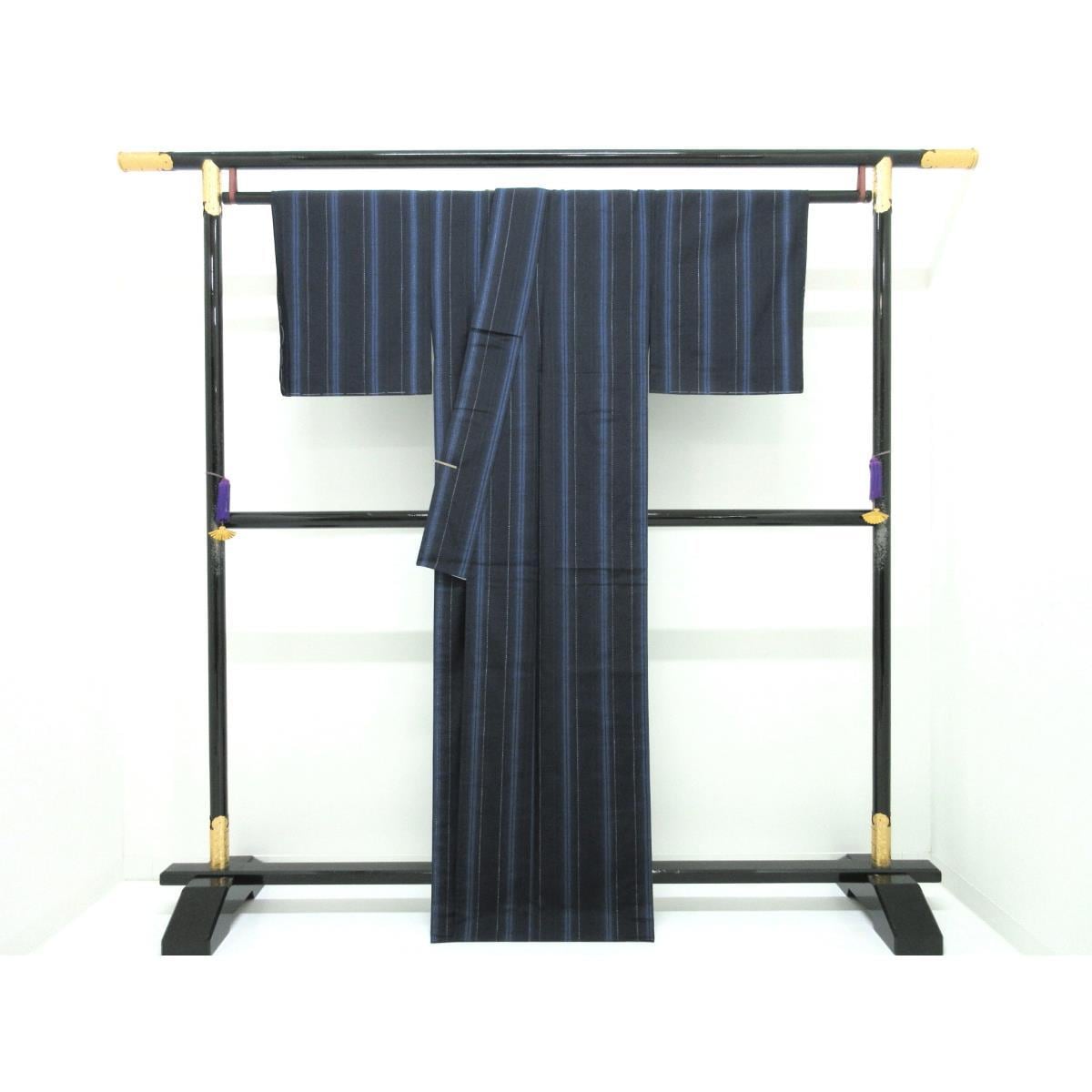 【未使用品】単衣　紬織