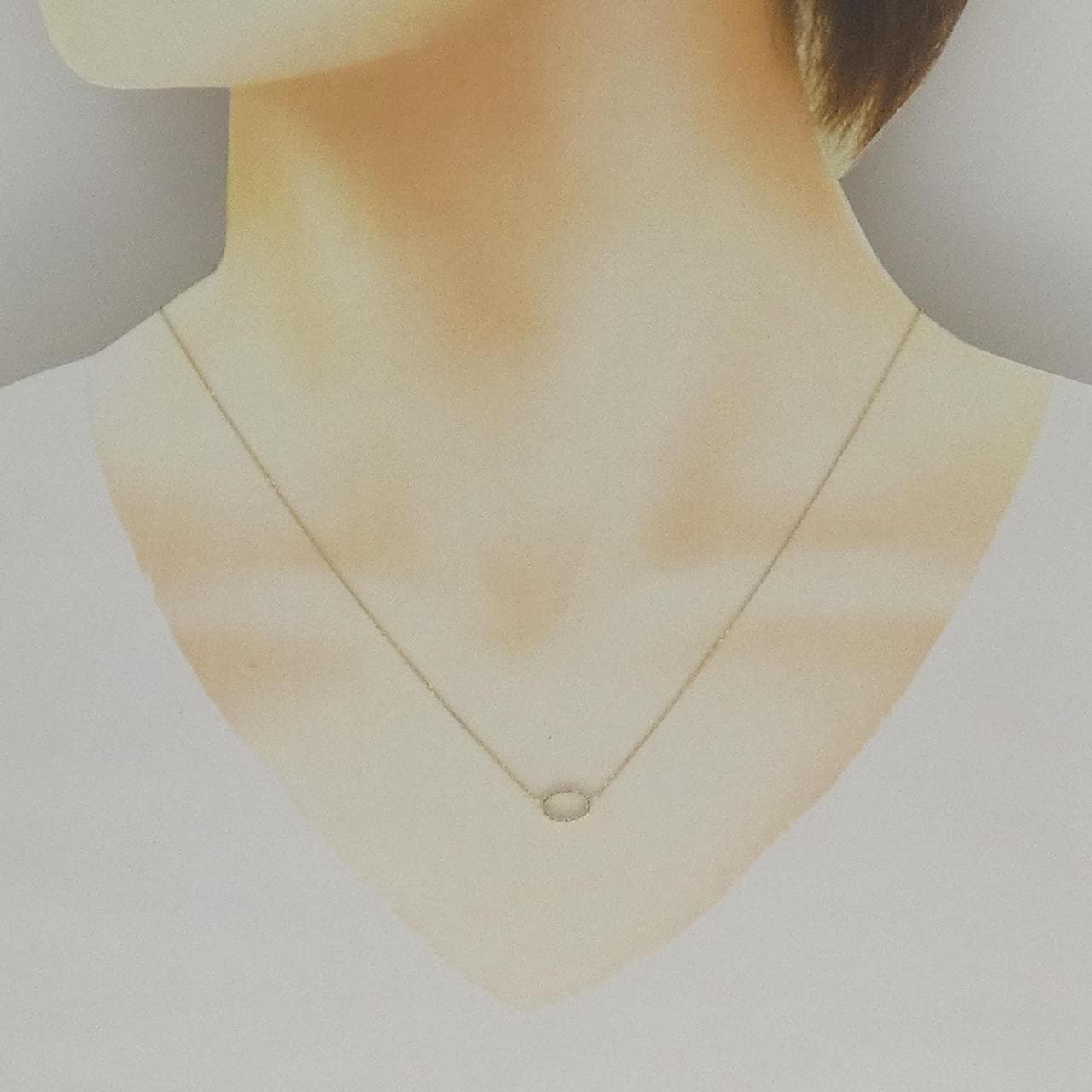 リラ ダイヤモンド ネックレス 0.03CT