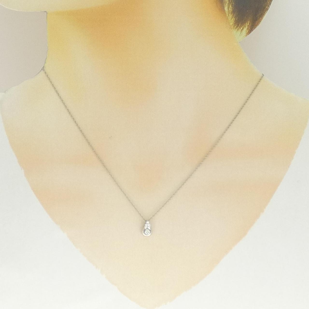 PT900/PT850 ダイヤモンド ネックレス 0.10CT