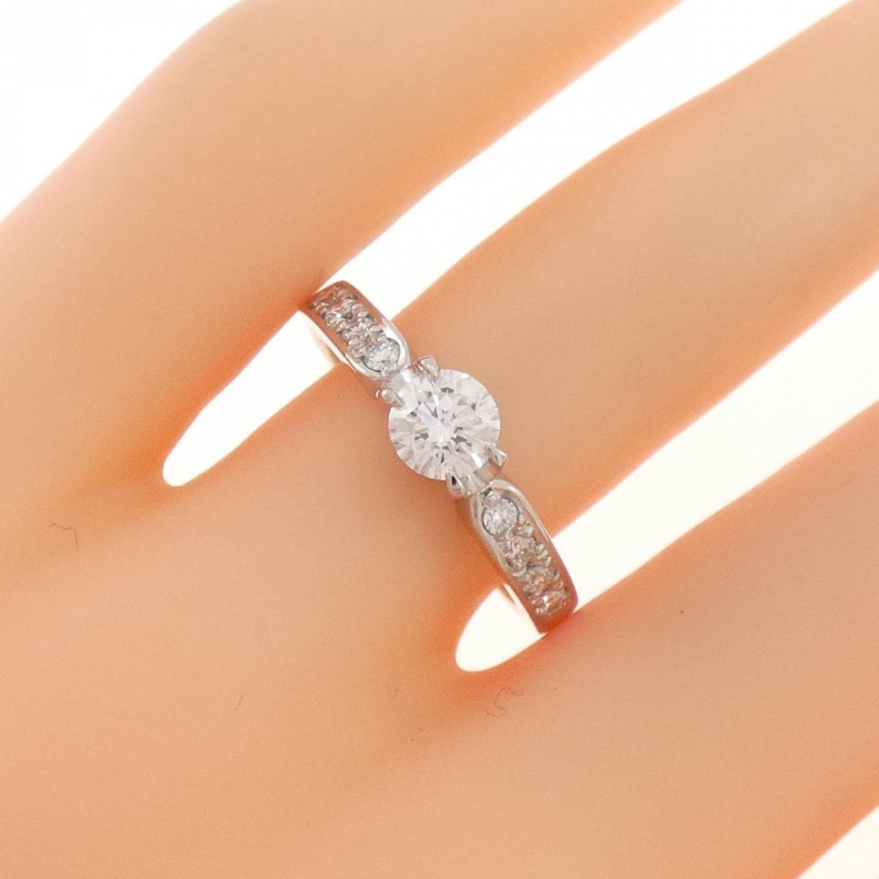 PT900 ダイヤモンド リング 0.429CT D VS2 EXT