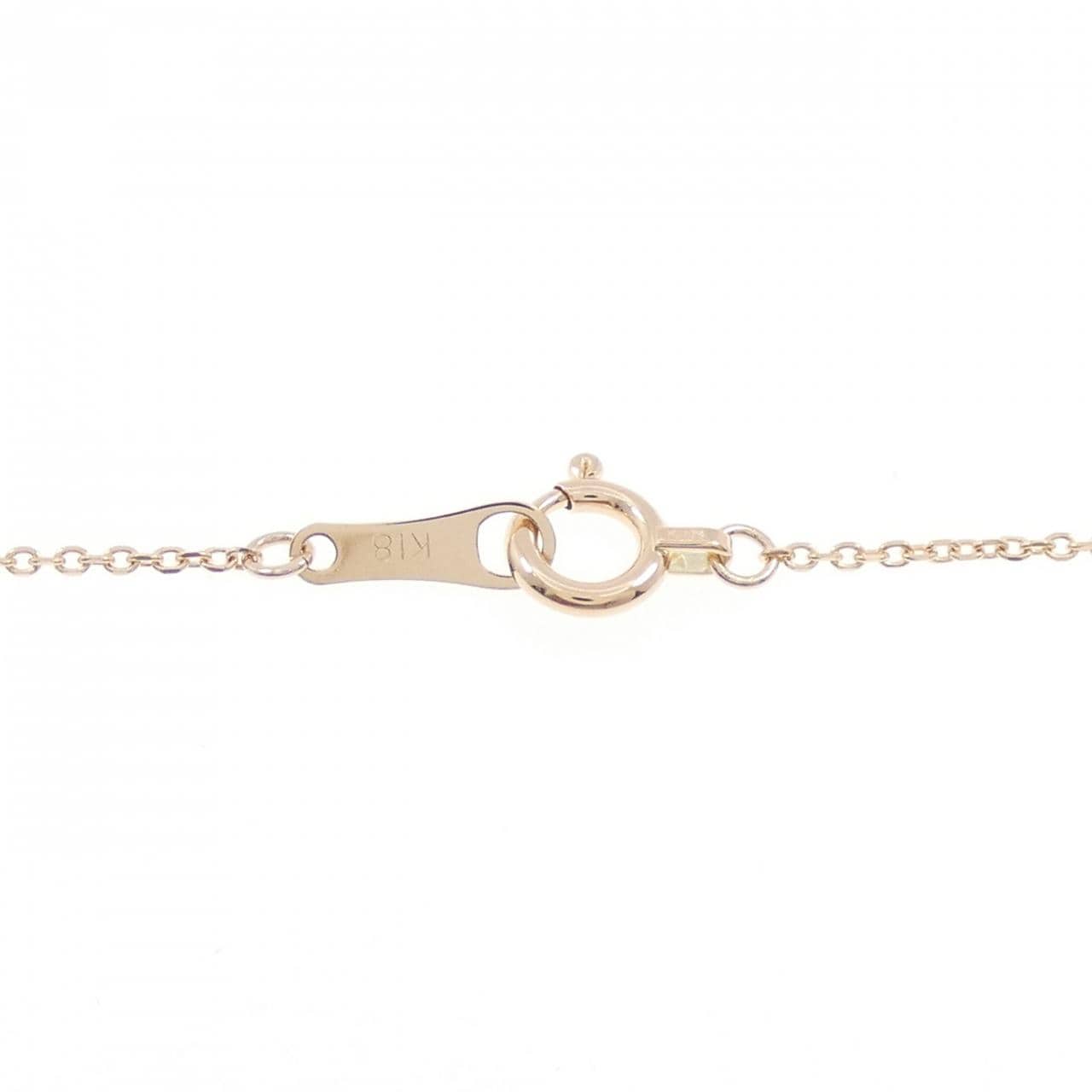 K18PG ダイヤモンド ネックレス 0.50CT