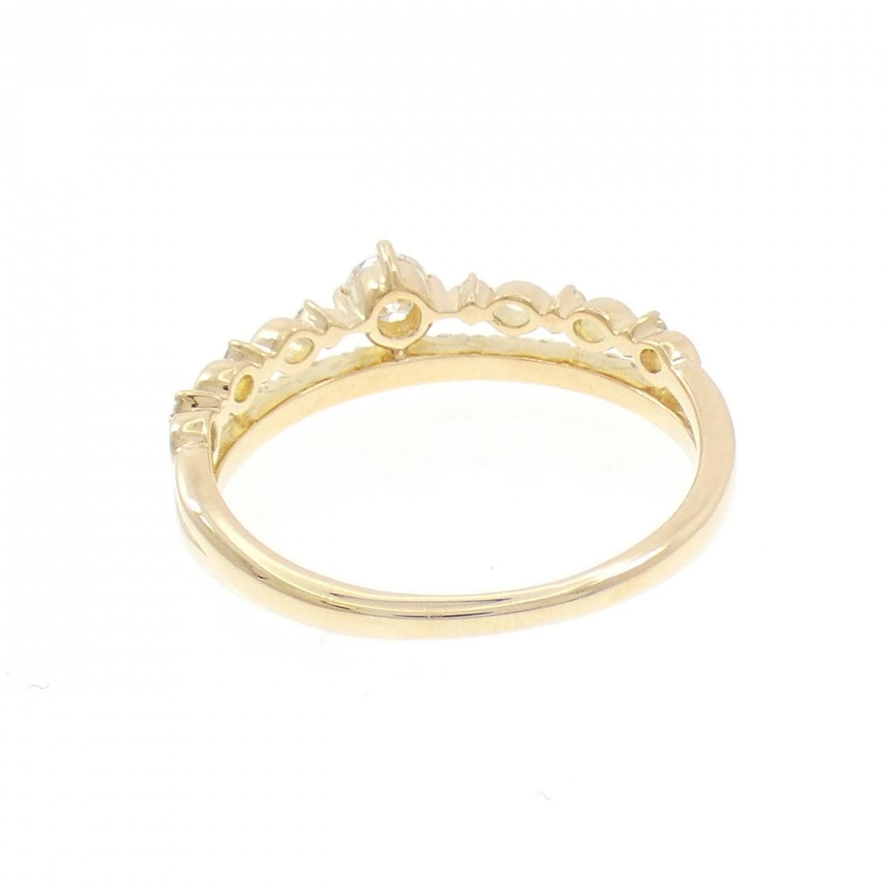 【リメイク】K18YG ダイヤモンド リング 0.40CT