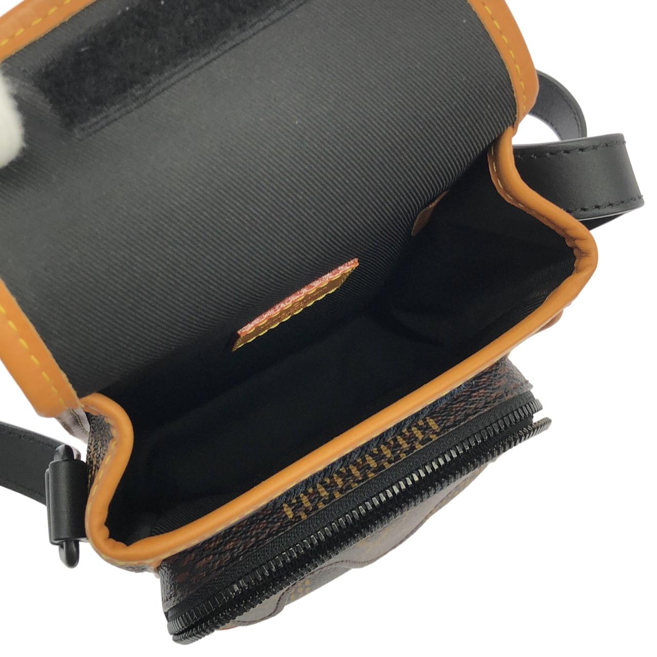 ルイヴィトン ダミエ ジャイアント(LVスクエアード) アマゾン メッセンジャー N40357 ショルダーバッグ