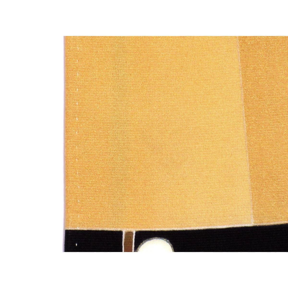 留袖　友禅金彩加工　刺繍入り　橘