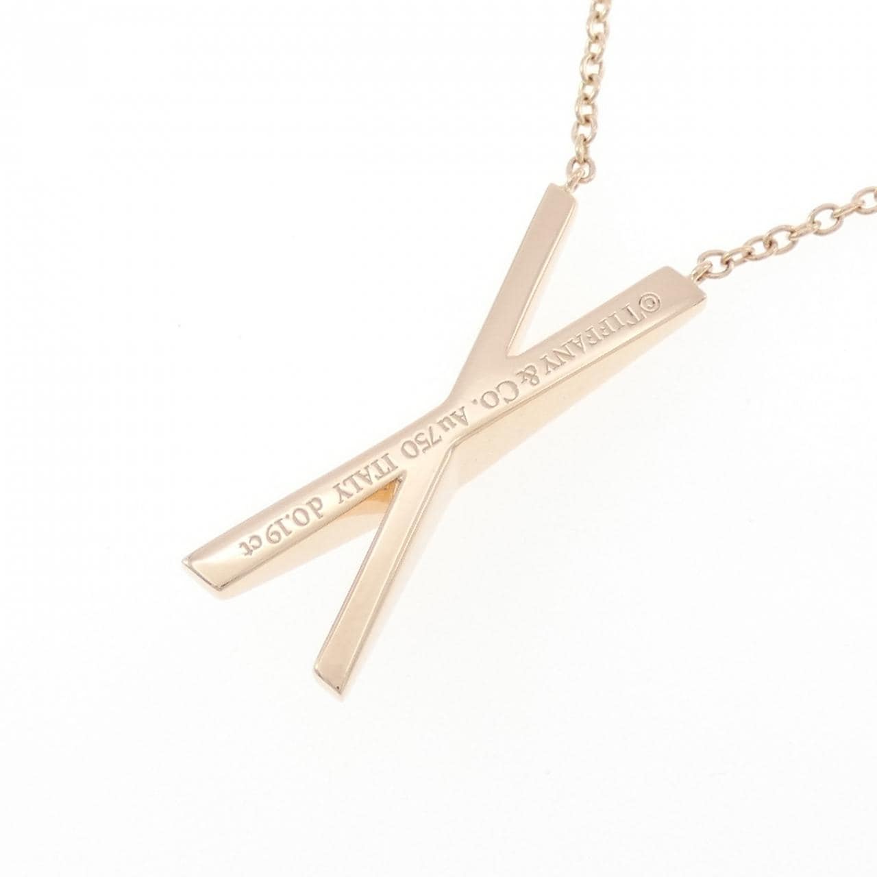 ティファニー アトラス X ラージ ネックレス 0.19CT