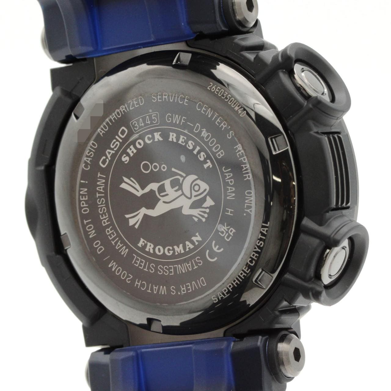 カシオ G-SHOCK･フロッグマン 電波時計 GWF-D1000B-1JF その他 ソーラークォーツ