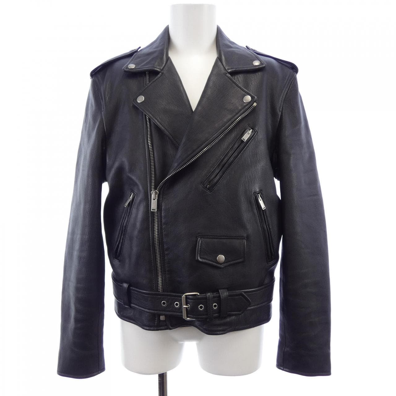 サンローラン SAINT LAURENT 822089 YCOQ2 レザーライダースジャケット
