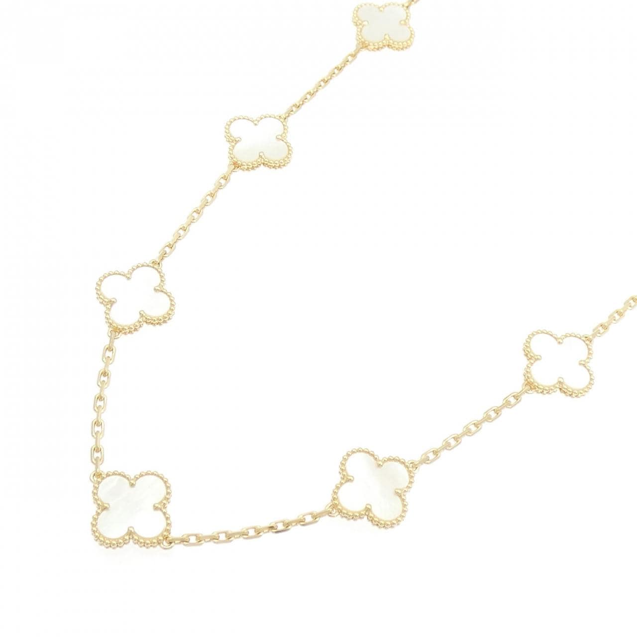 ヴァンクリーフ&アーペル ヴィンテージアルハンブラ 10モチーフ ネックレス