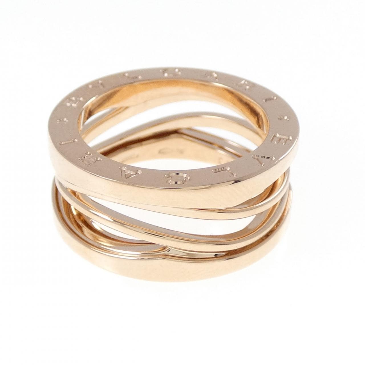 ブルガリ B.zero1 デザイン レジェンド 3バンド リング