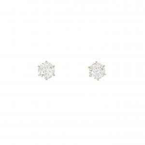 [Remake] K18YG/ST Diamond Earrings 0.310CT 0.310CT D VS2 EXT