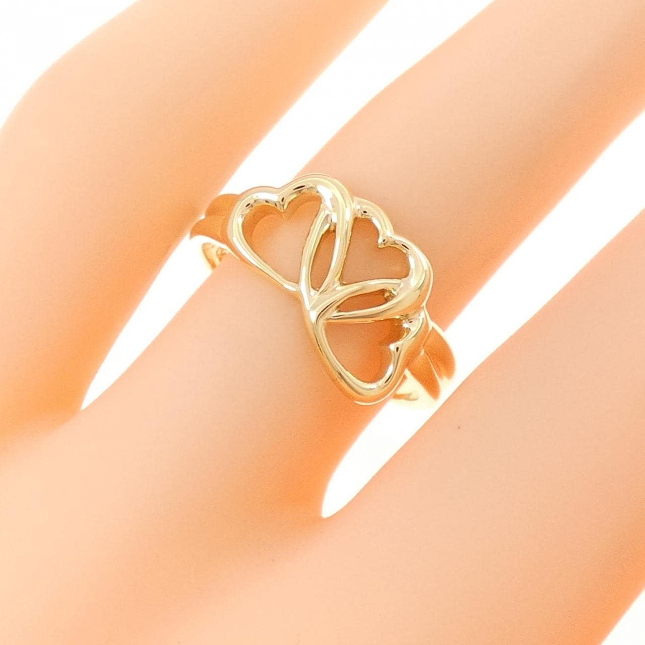 ティファニー トリプルハート リング