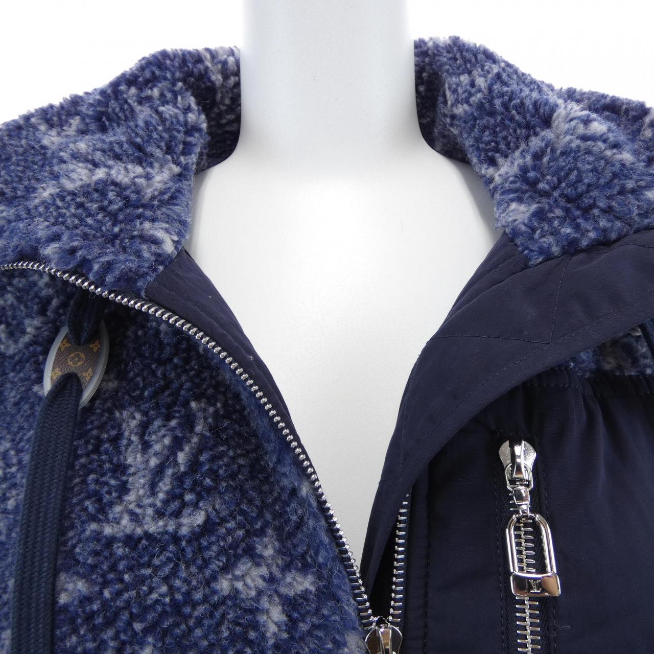 ルイヴィトン LOUIS VUITTON デニムエフェクト モノグラムフリースジャケット FUJA42YII ジャケット