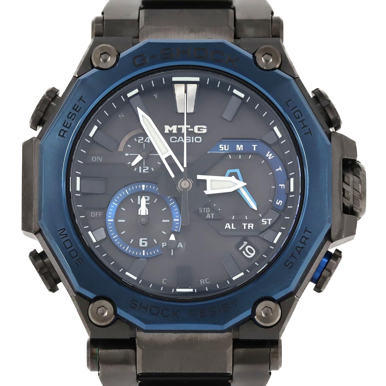 卡西歐 G-SHOCK･MT-G 電波鐘 MTG-B2000B-1A2JF SS 太陽能石英