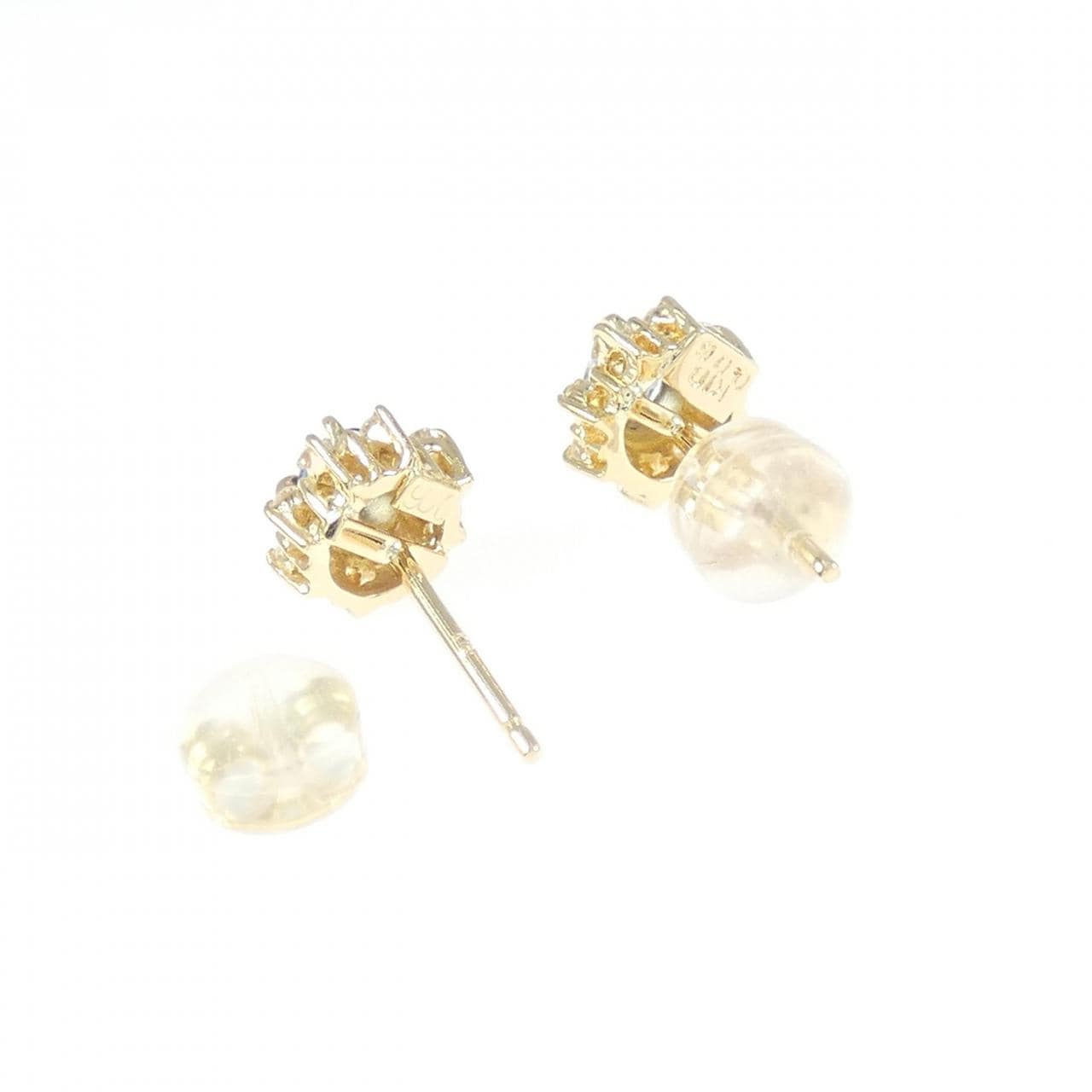 K18YG サファイヤ ピアス