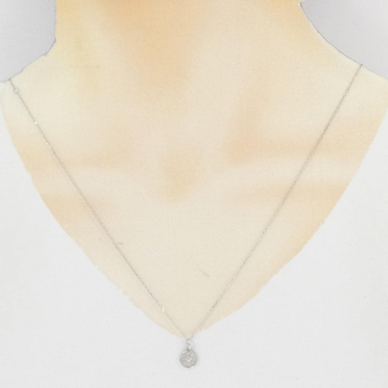 K10WG ダイヤモンド ネックレス