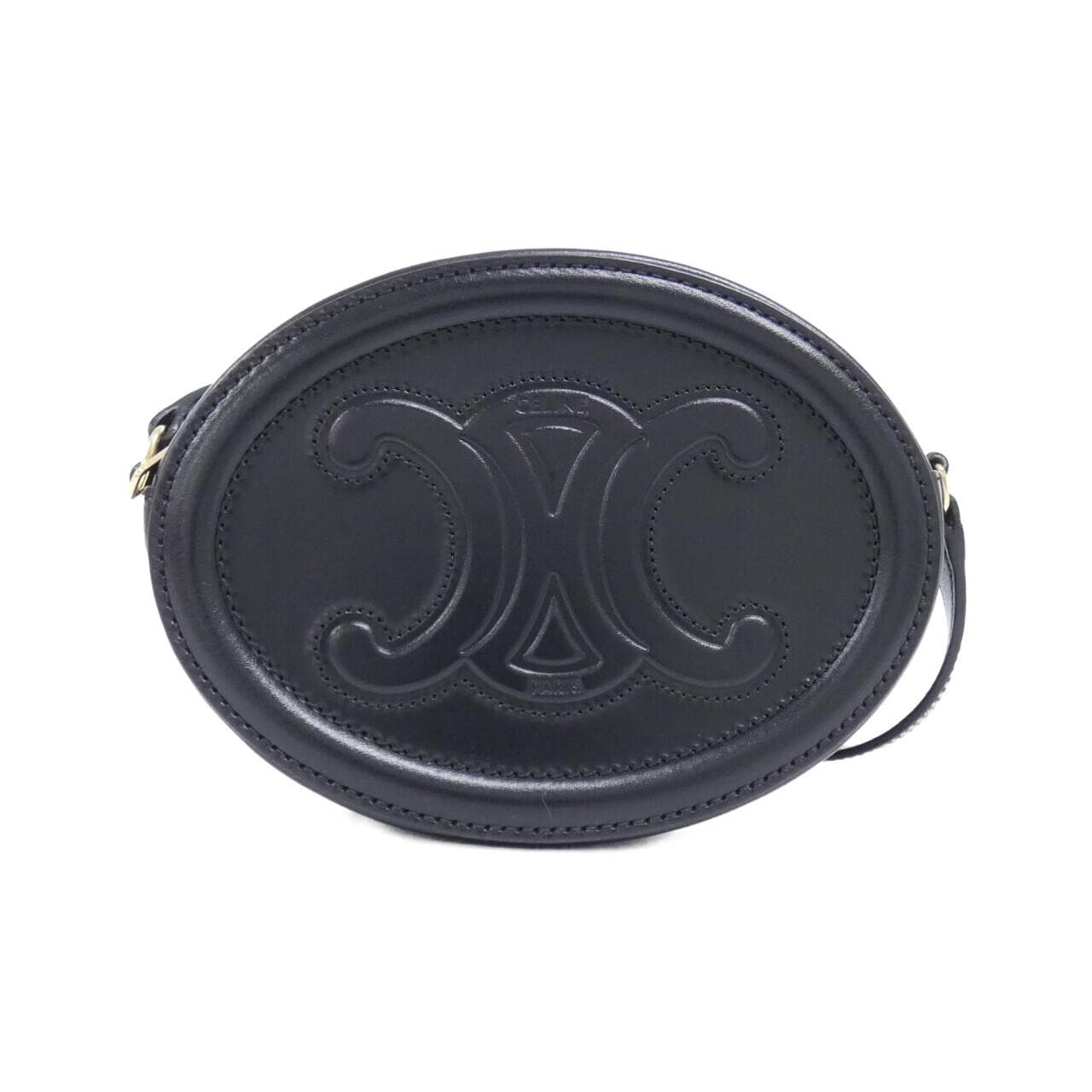 セリーヌ クロス ボディ オーバル パース 10I703DPQ ショルダーバッグ