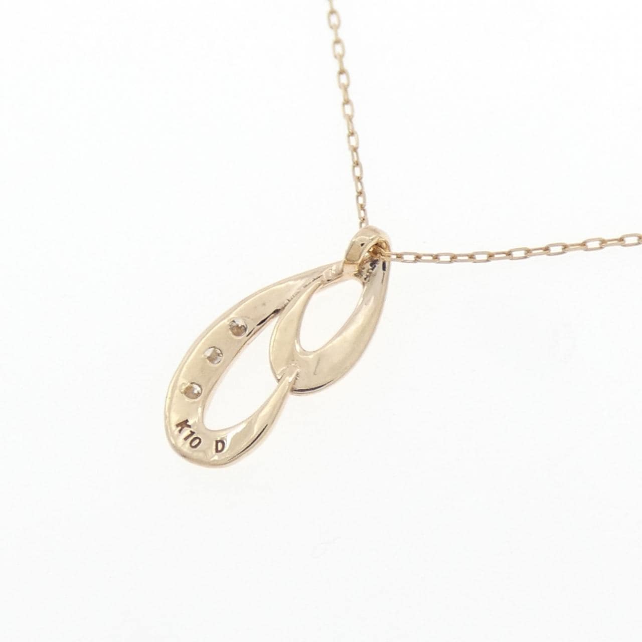 K10YG ダイヤモンド ネックレス