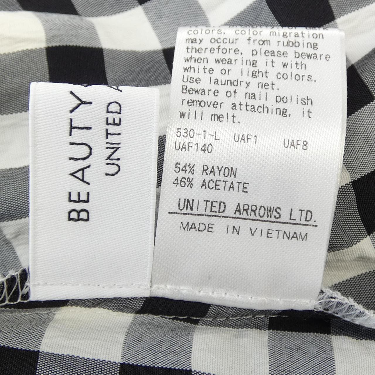 ビューティーアンドユース BEAUTY&YOUTH(U.A) ワンピース
