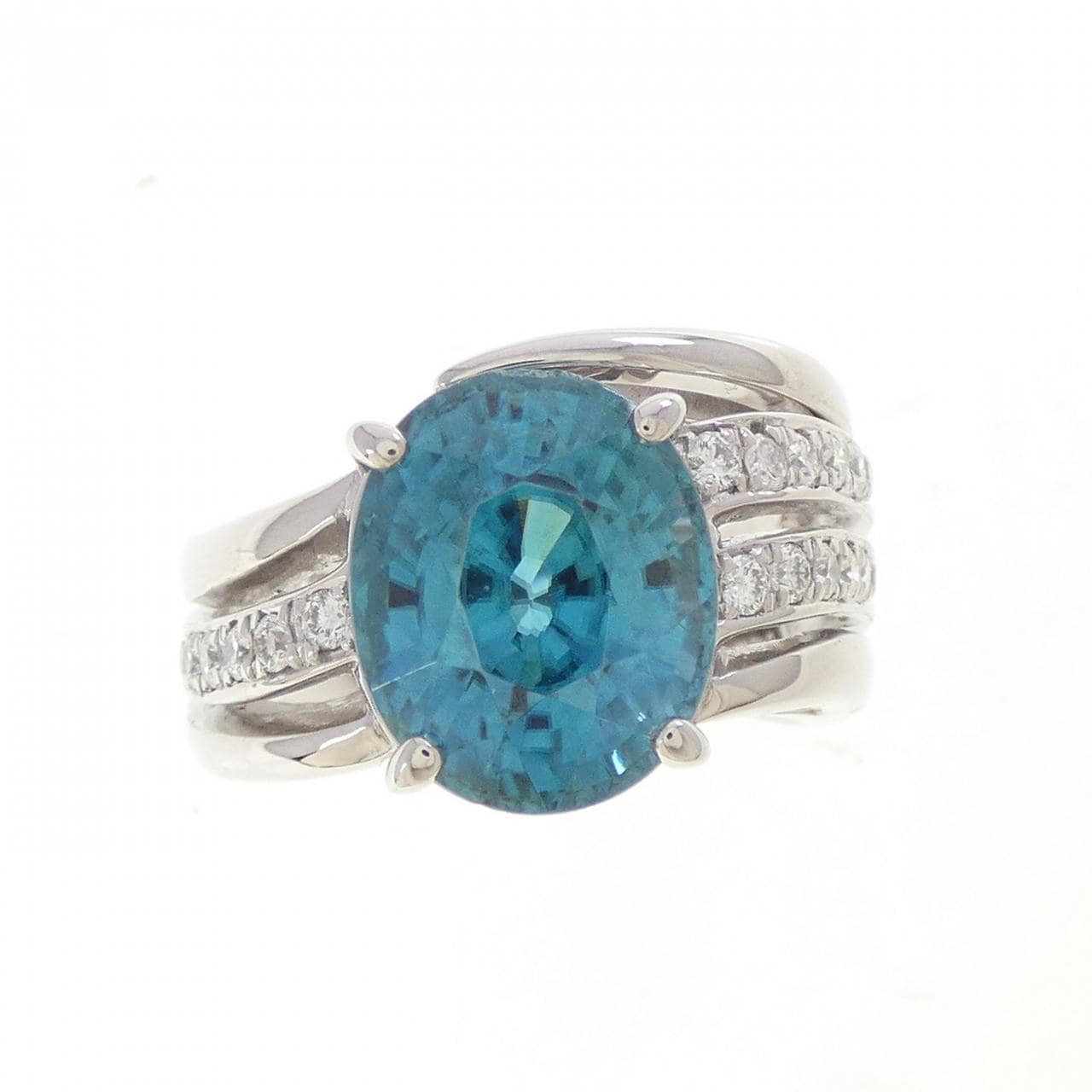 PT900 ジルコン リング 8.65CT