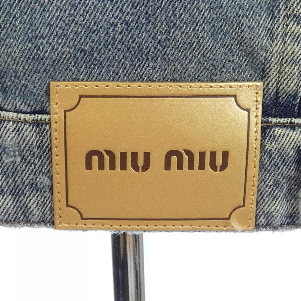 ミュウミュウ MIU MIU GWB060 1S90 デニムジャケット