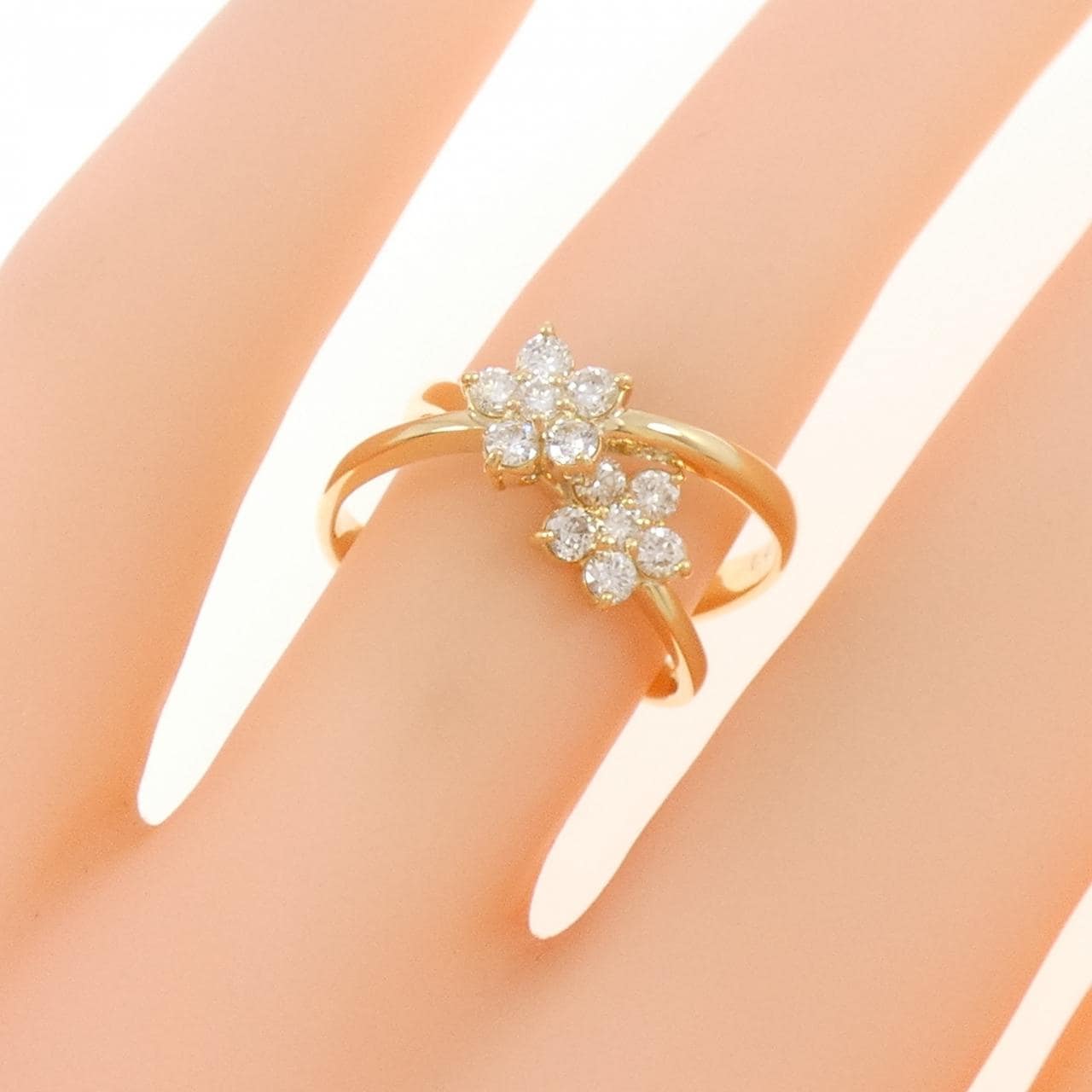 ポンテヴェキオ ダイヤモンド リング 0.41CT