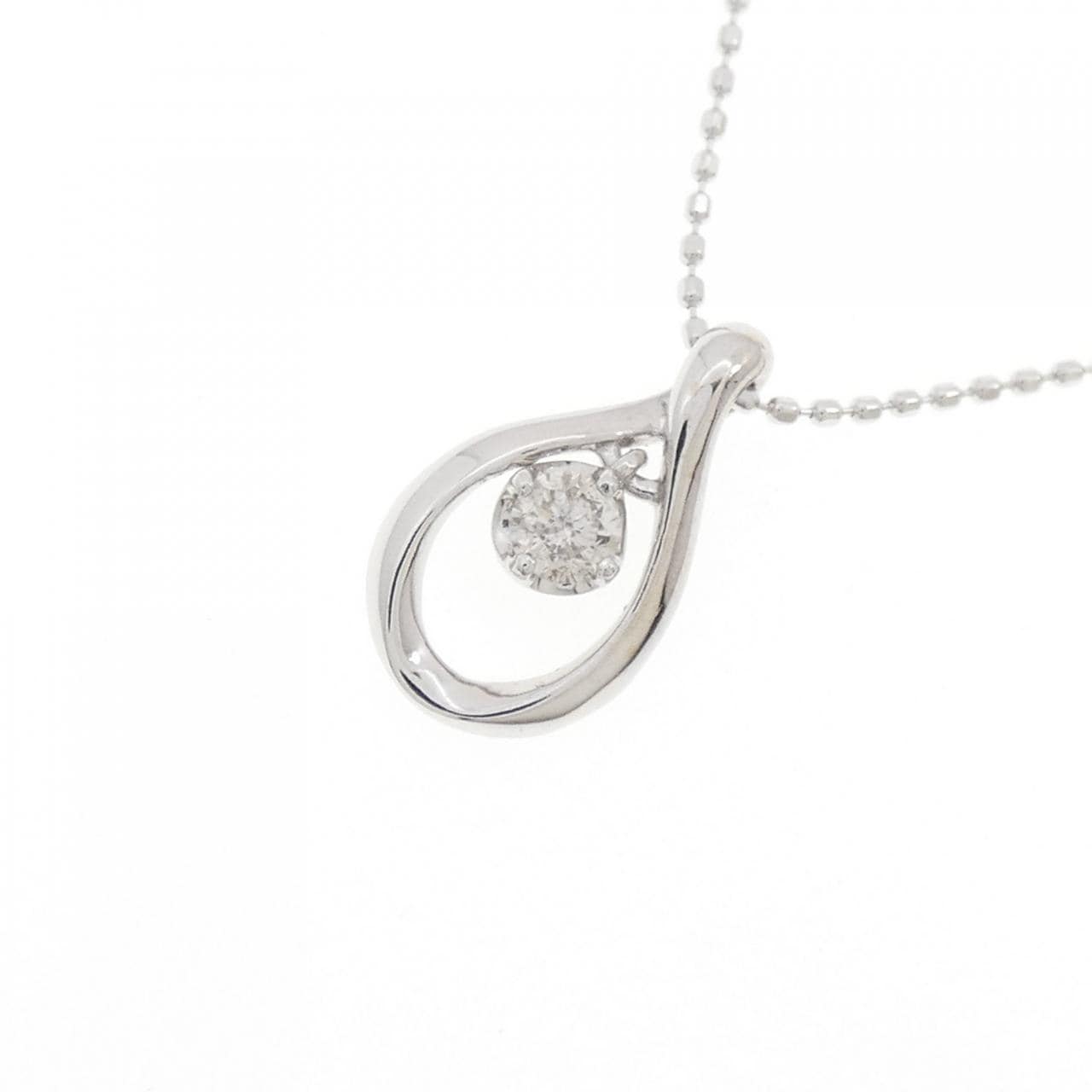 クミキョク ダイヤモンド ネックレス 0.10CT