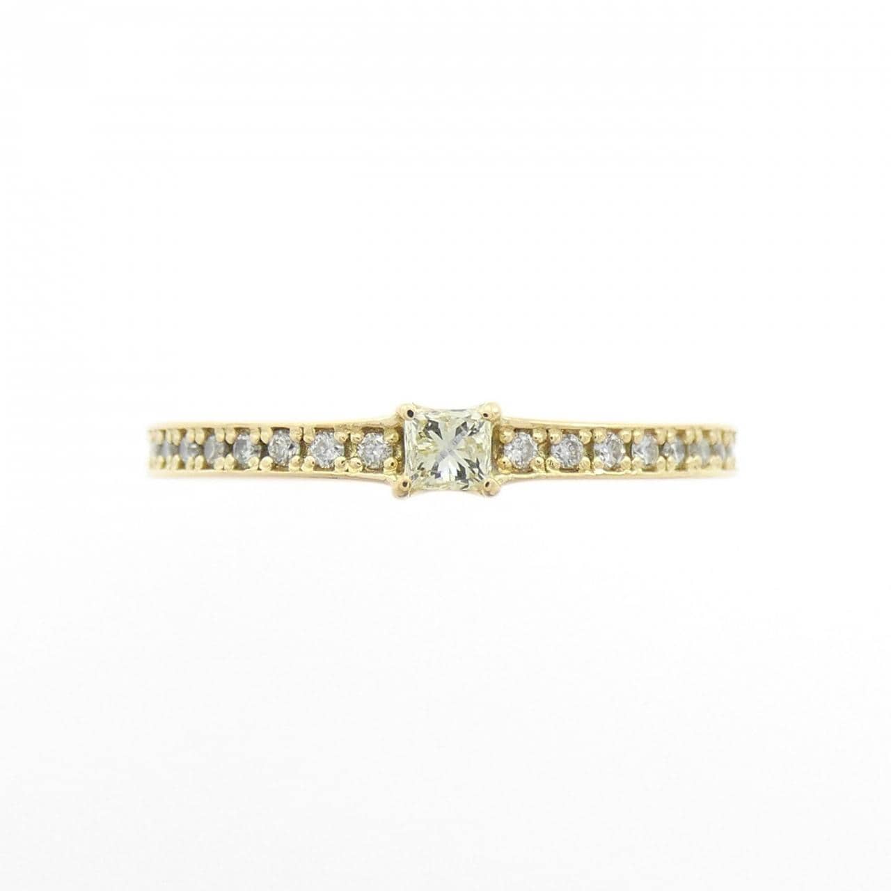 K18YG ダイヤモンド リング 0.10CT