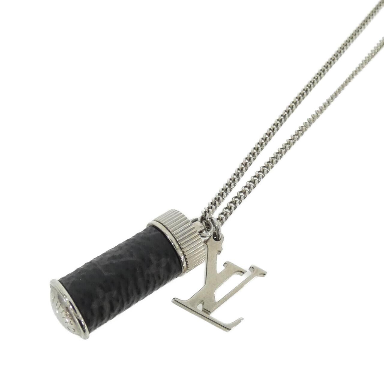 ルイヴィトン コリエ チャームズ モノグラム エクリプス M63641 ネックレス