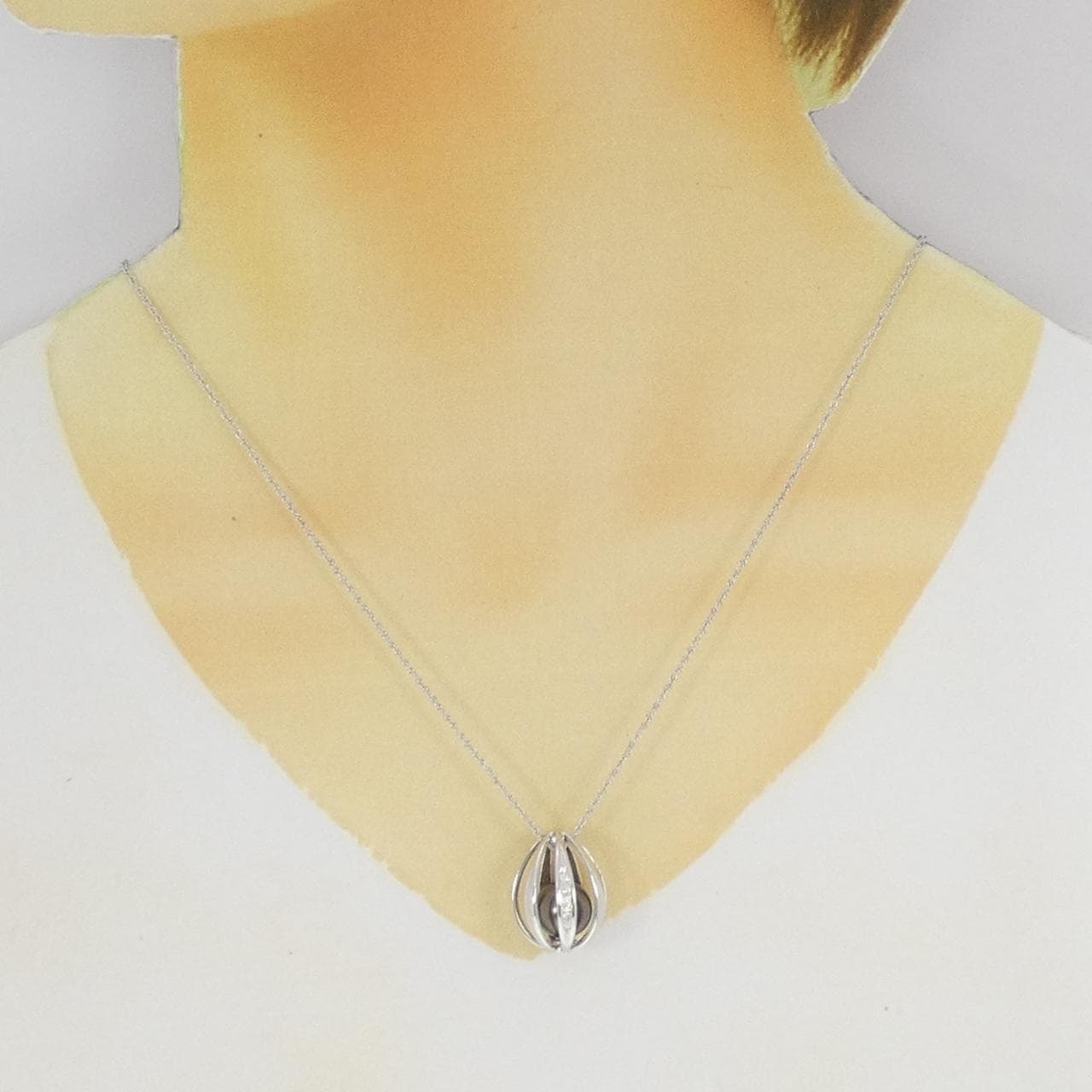 Tasaki Black Pearl Necklace 9.5mm