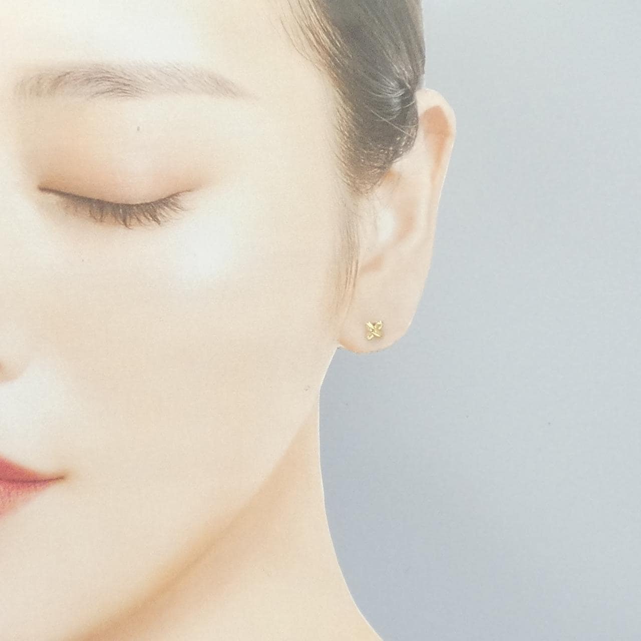 ティファニー クロスステッチ ピアス