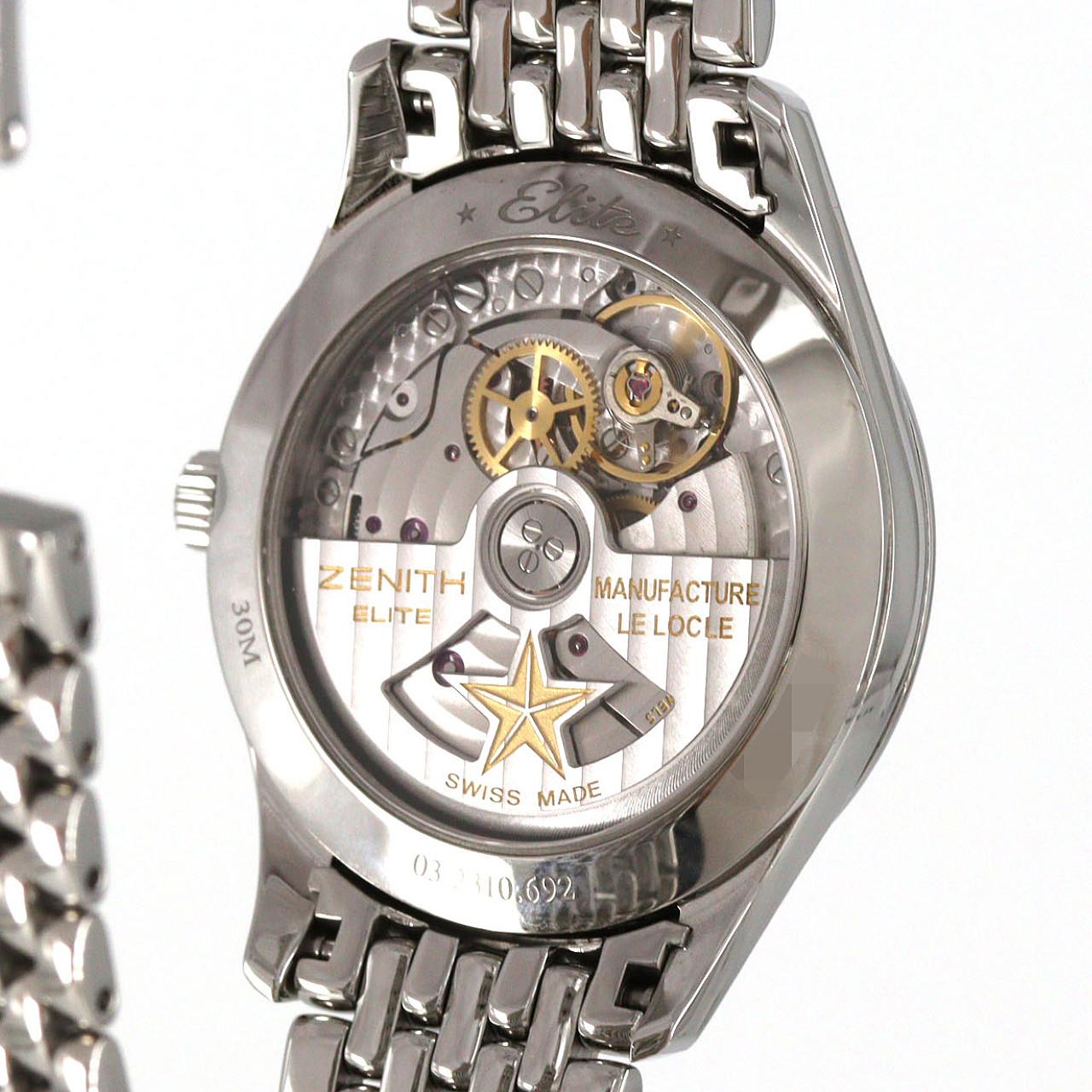 【ノーメンテナンス還元価格】ゼニス キャプテンウルトラシンムーンフェイズ 03.2310.692/02.M2310 SS 自動巻