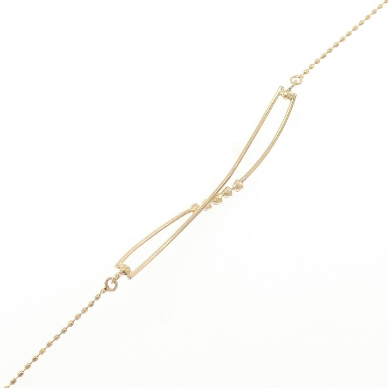 K18YG ダイヤモンド ブレスレット 0.06CT