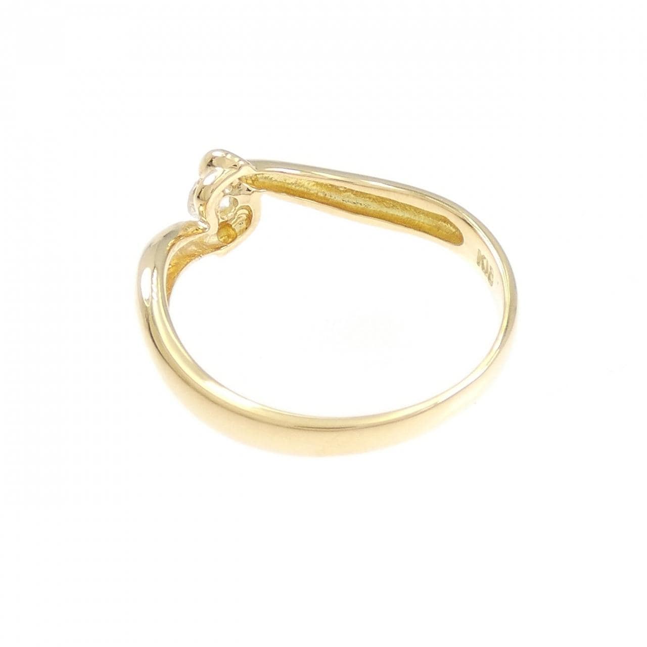 K18YG ダイヤモンド リング 0.10CT