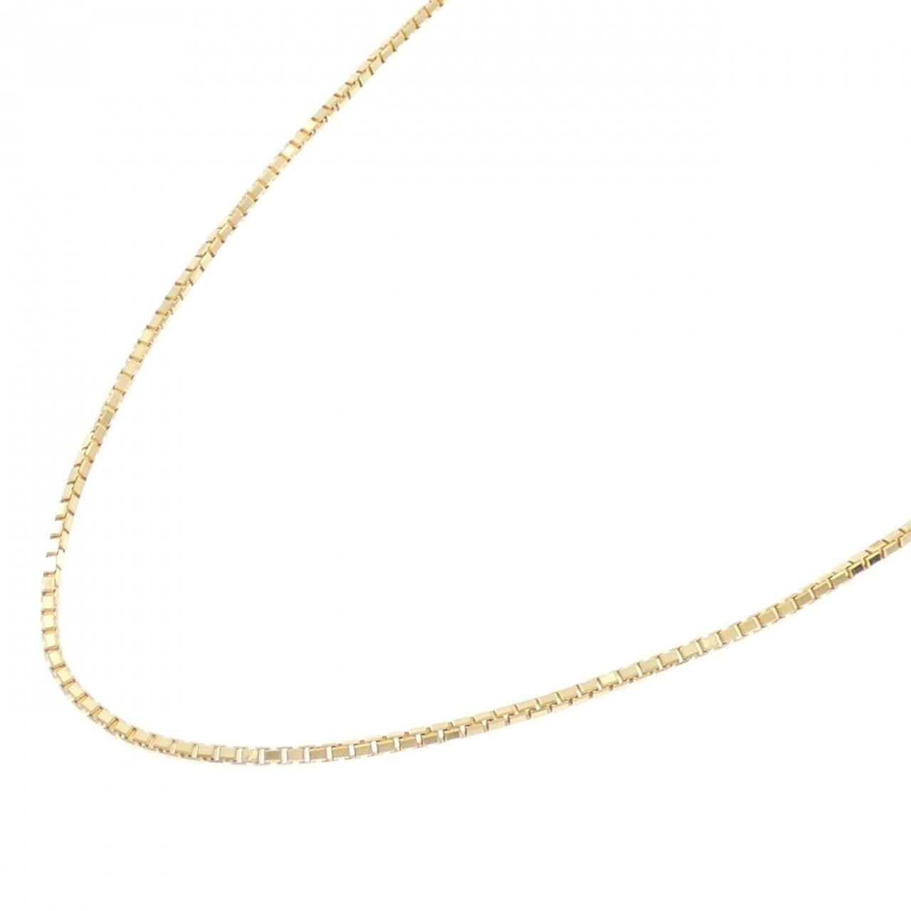 K18YG Venetian chain necklace