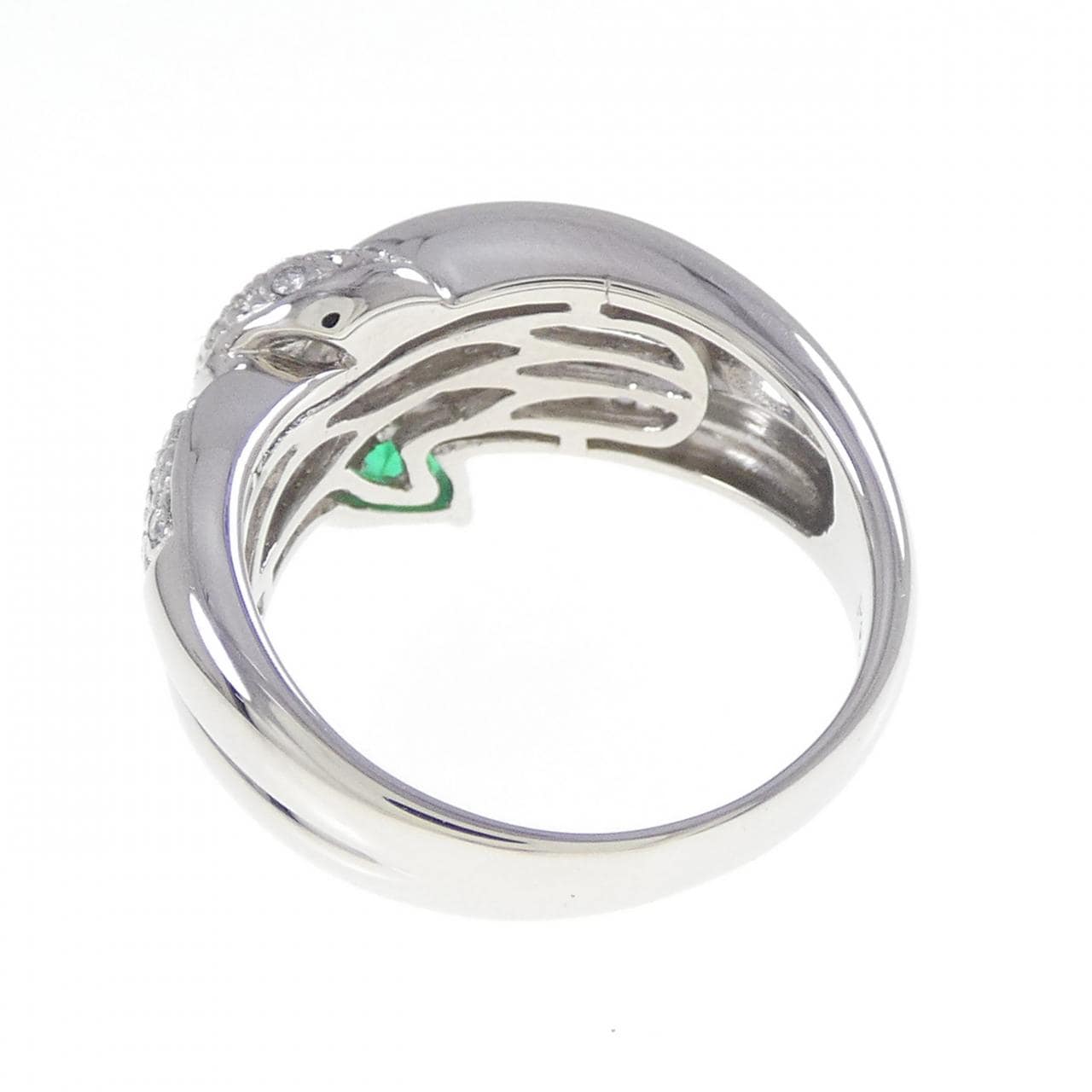PT900 エメラルド リング 0.21CT
