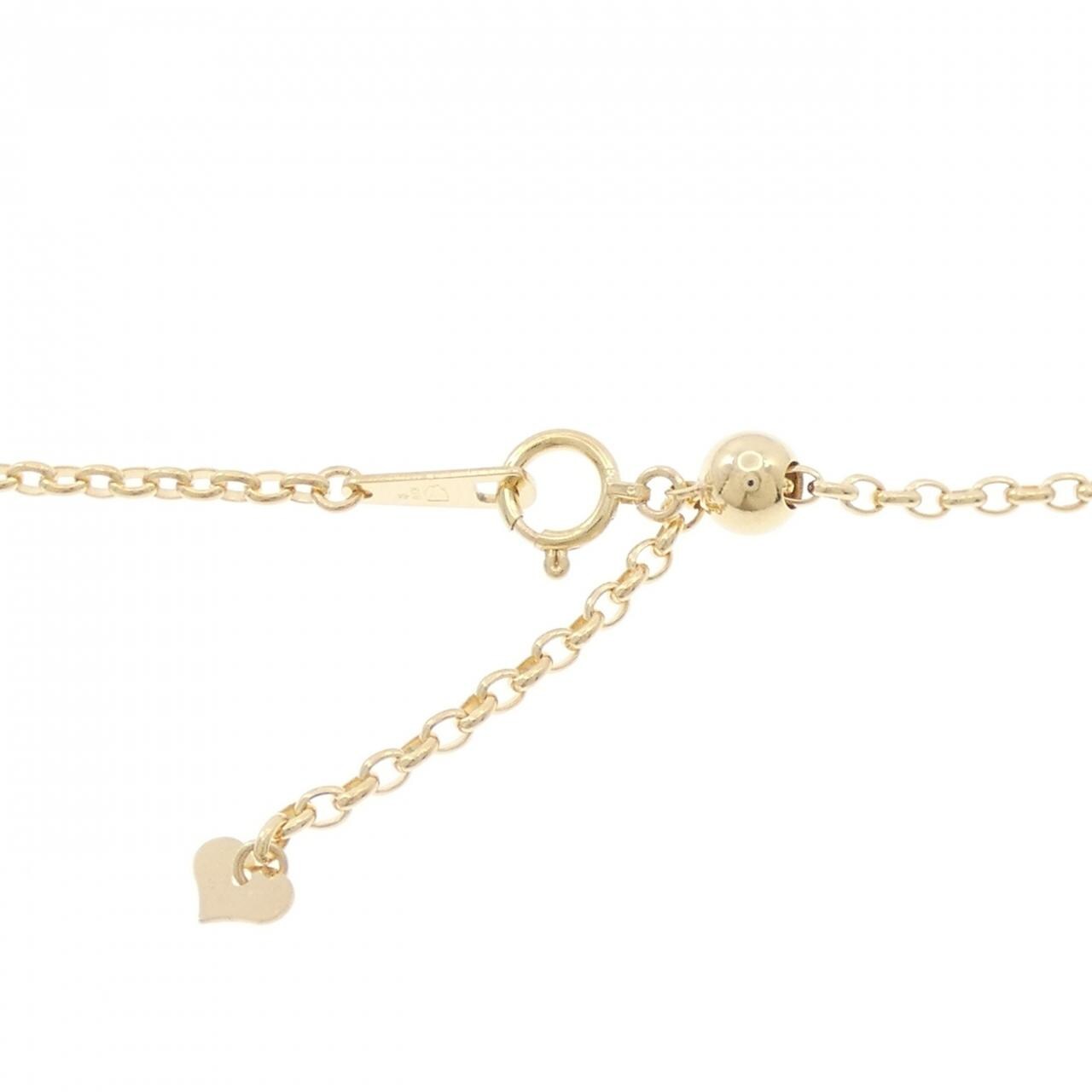 K18YG chain necklace