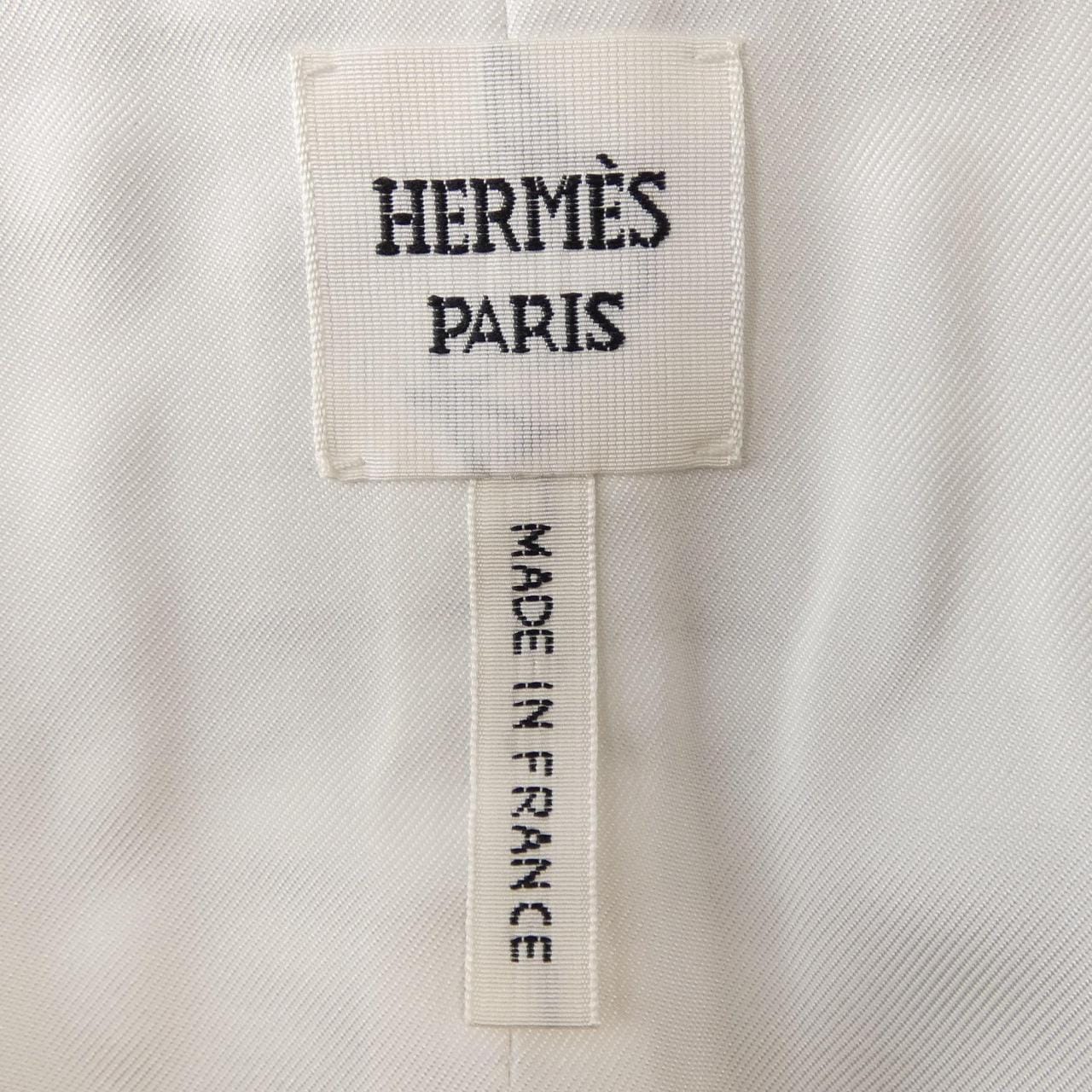 エルメス HERMES クルードセル レザーミニスカート キルティングディティール 4H1300D2 スカート