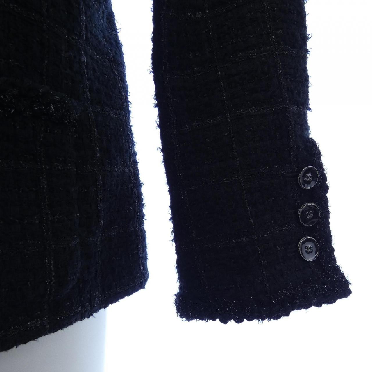 シャネル CHANEL ノーカラージャケット